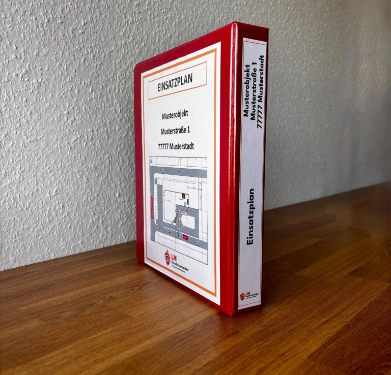 Flucht- und Rettungsplan DIN ISO 23601